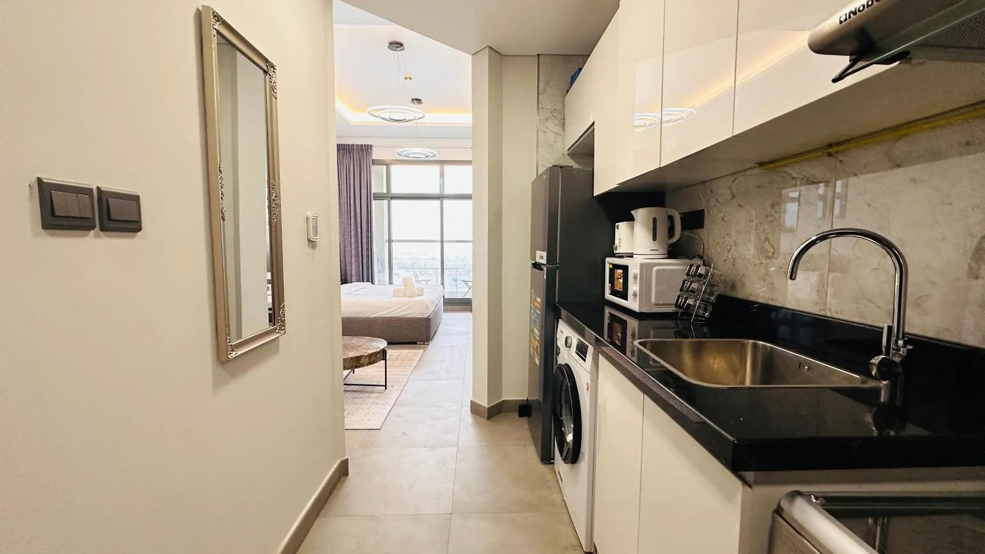 Kwatera prywatna Spacious Studio Apartment Burj View With Balcony Free Parking By Belvilla Dubaj Zjednoczone Emiraty Arabskie